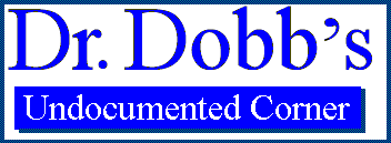 Dr. Dobbs Journal Articles