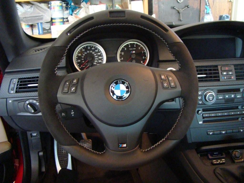 Bmw m3 alcantara steering wheel #3